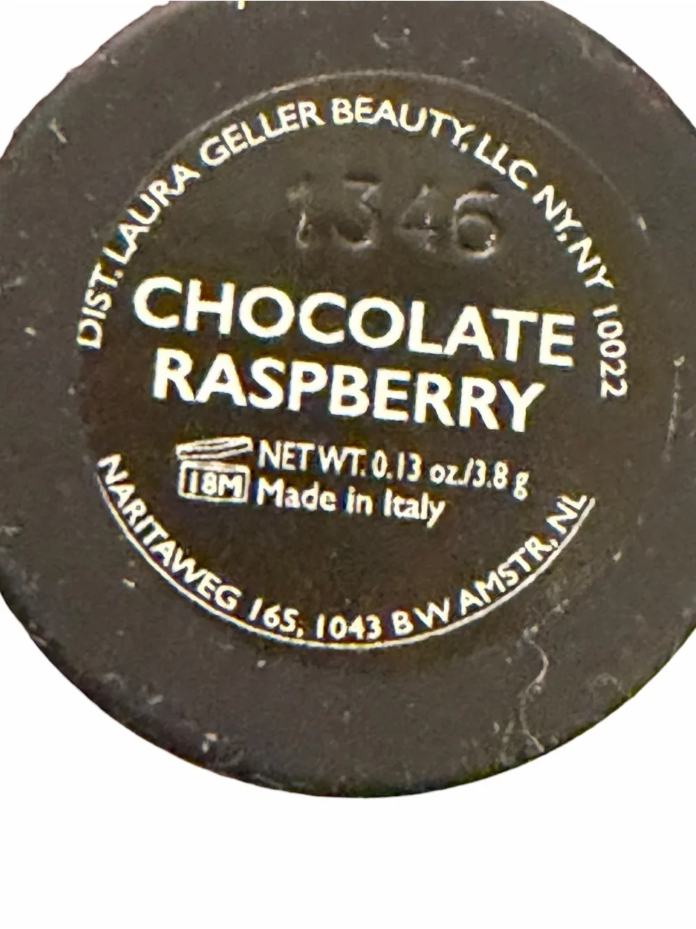 Laura Geller Iconic Baked Sculpting Lipstick 0.13 oz‎ Chocolate Raspberry Makeup